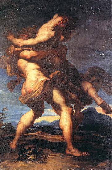 FERRARI, Gaudenzio Heracles and Antaeus Spain oil painting art